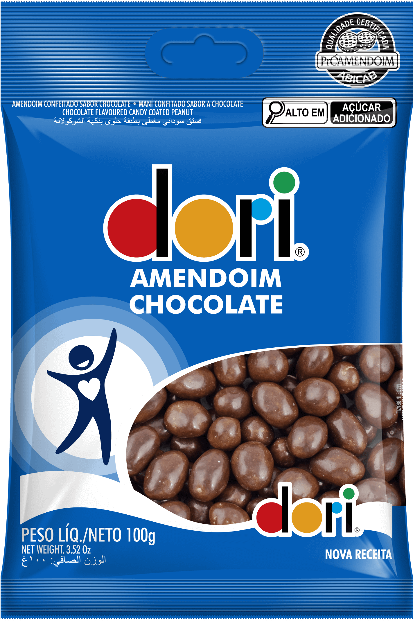 Amendoim Dori Chocolate 100g 1 Amendoim Dori Chocolate 100g