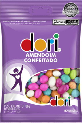 Amendoim Dori Confeitado 100g