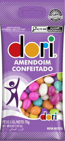 Amendoim Dori Confeitado 70g