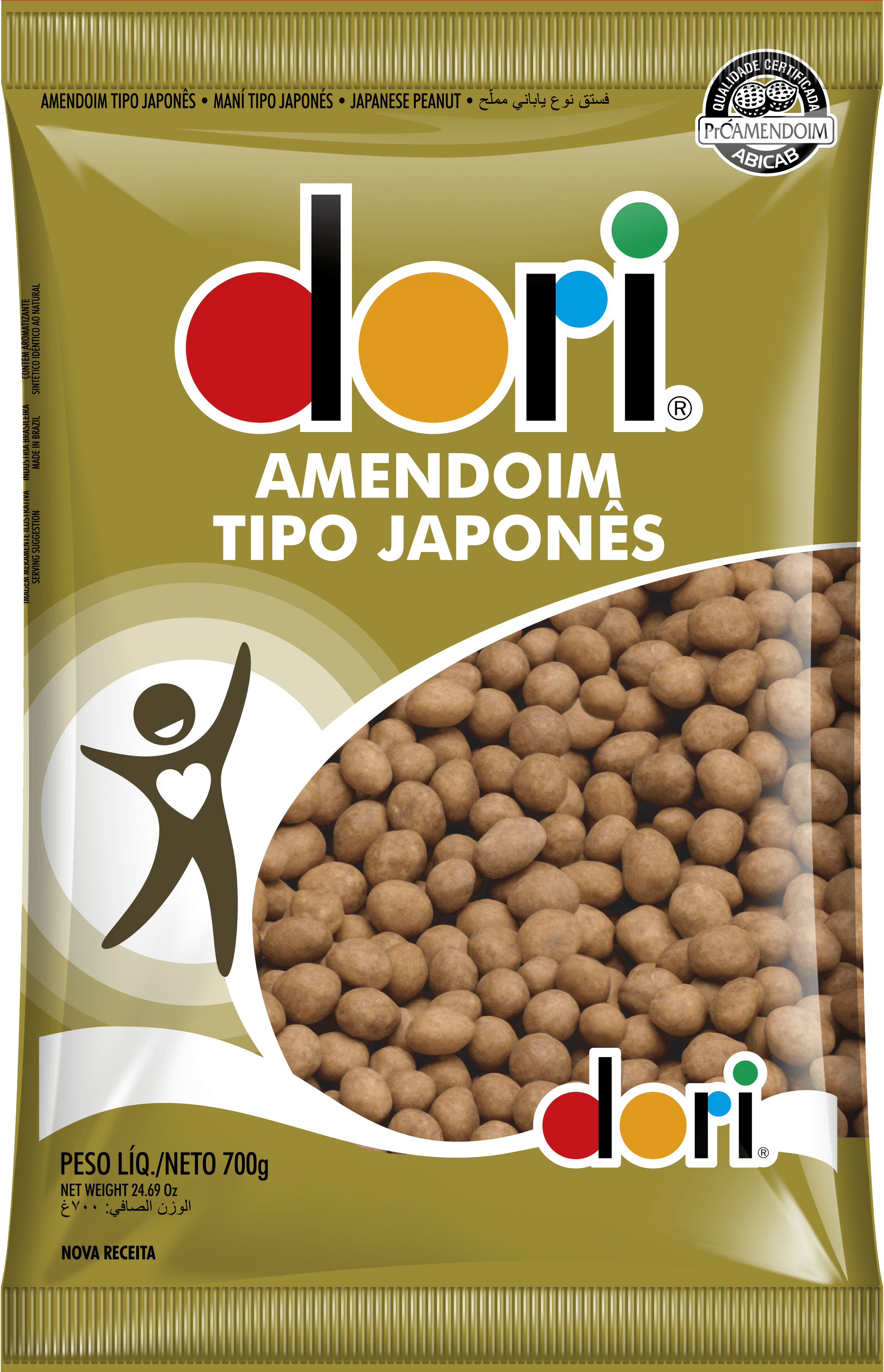 Amendoim Dori Japonês 700g 1 Amendoim Dori Japonês 700g