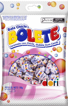 Bala Bolete Tutti Frutti 100g