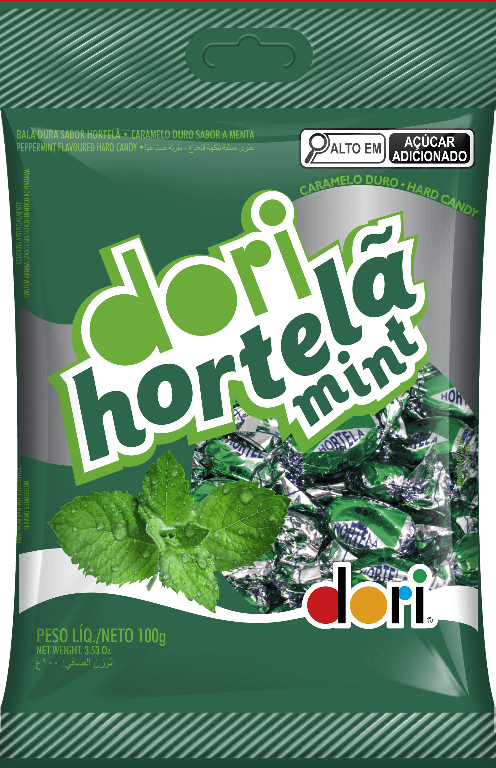 Bala Hortelã Mint 100g 1 Bala Hortelã Mint 100g