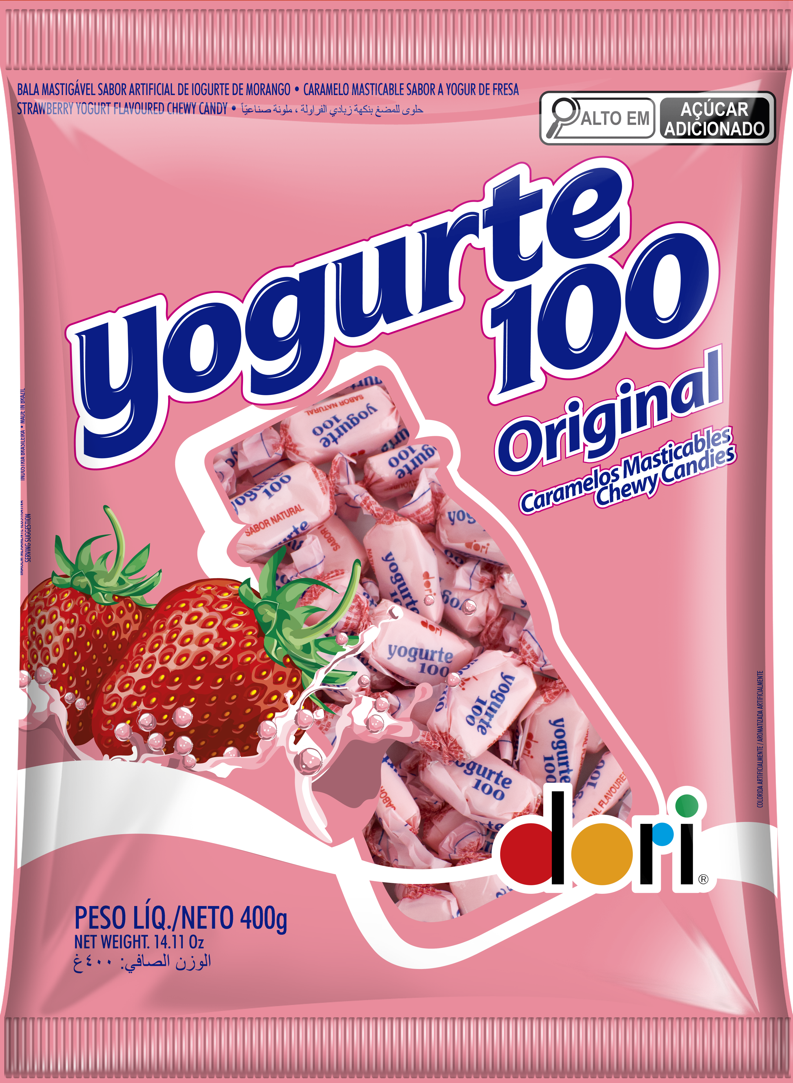 Bala Yogurte100 Original 400g 1 Bala Yogurte100 Original 400g