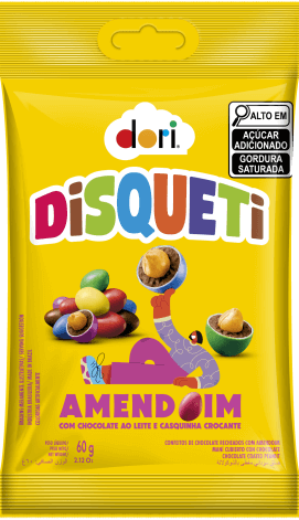 Disqueti Amendoim 60g