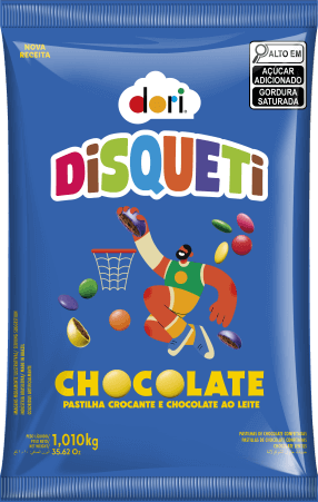 Disqueti Chocolate ao Leite 1kg