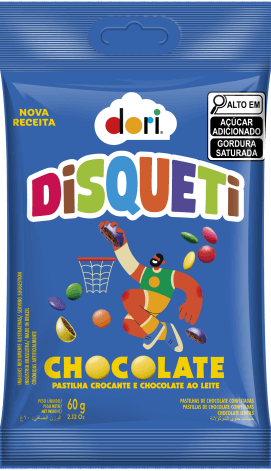 Disqueti Chocolate ao Leite 60g