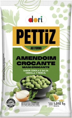 Pettiz Amendoim Crocante Cebola e Salsa 1,010kg