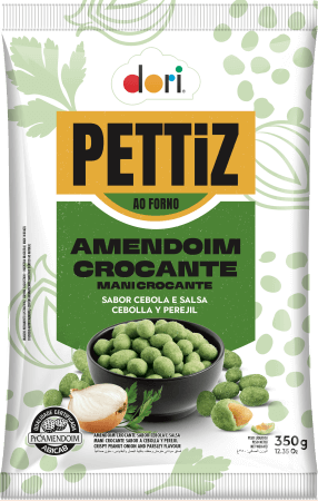 Pettiz Amendoim Crocante Cebola e Salsa 350g
