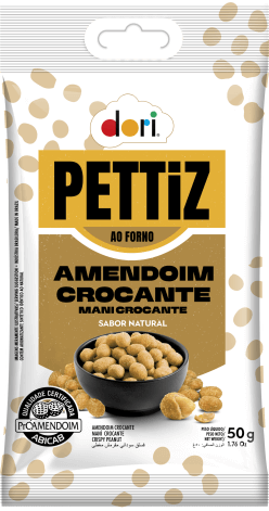 Pettiz Amendoim Crocante Natural 50g