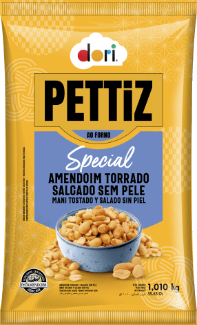 Pettiz Special Amendoim Torrado e Salgado Sem Pele 1,010kg