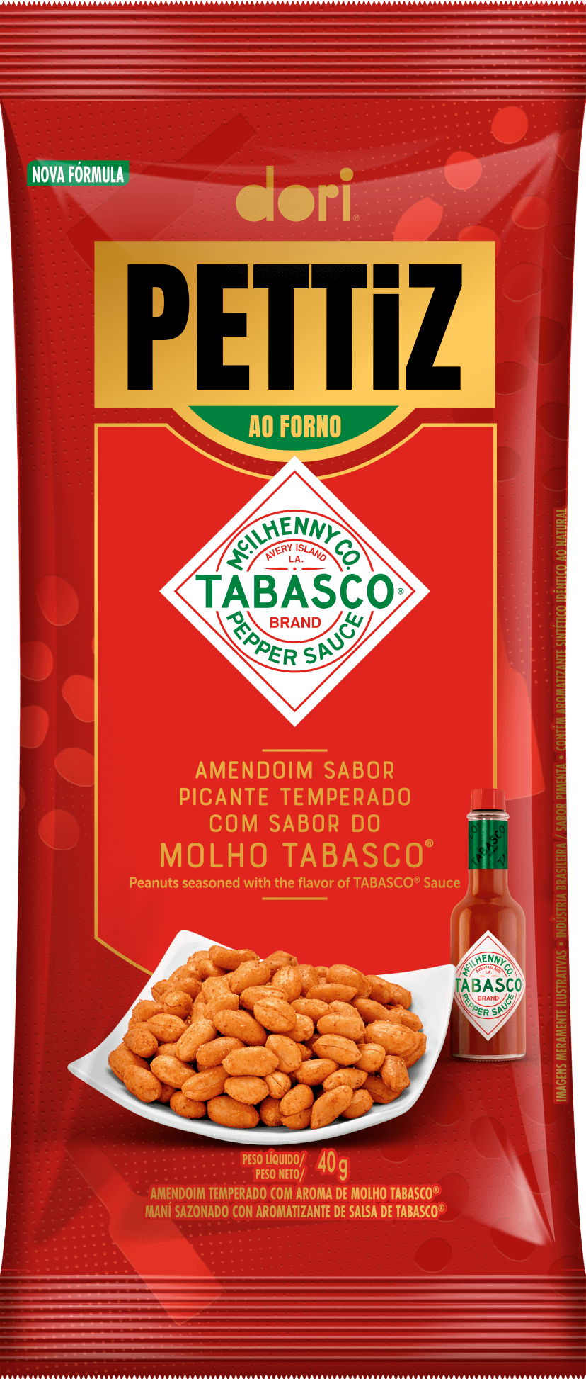 Pettiz Tabasco 40g 1 Pettiz Tabasco 40g
