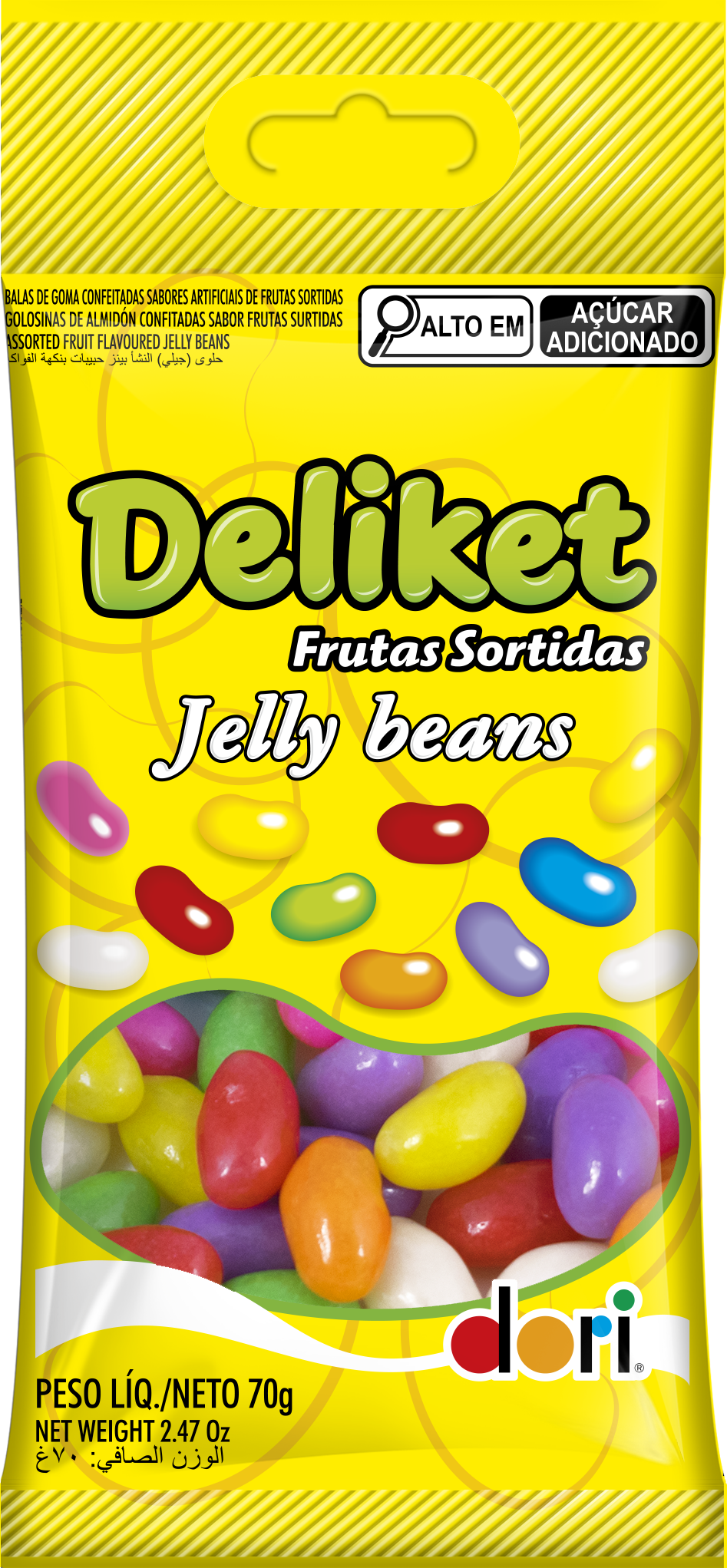 Deliket Frutas 70g 1 Deliket Frutas 70g