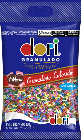 Dori Granulado Colorido 120g