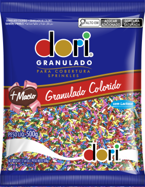Dori Granulado Colorido 500g
