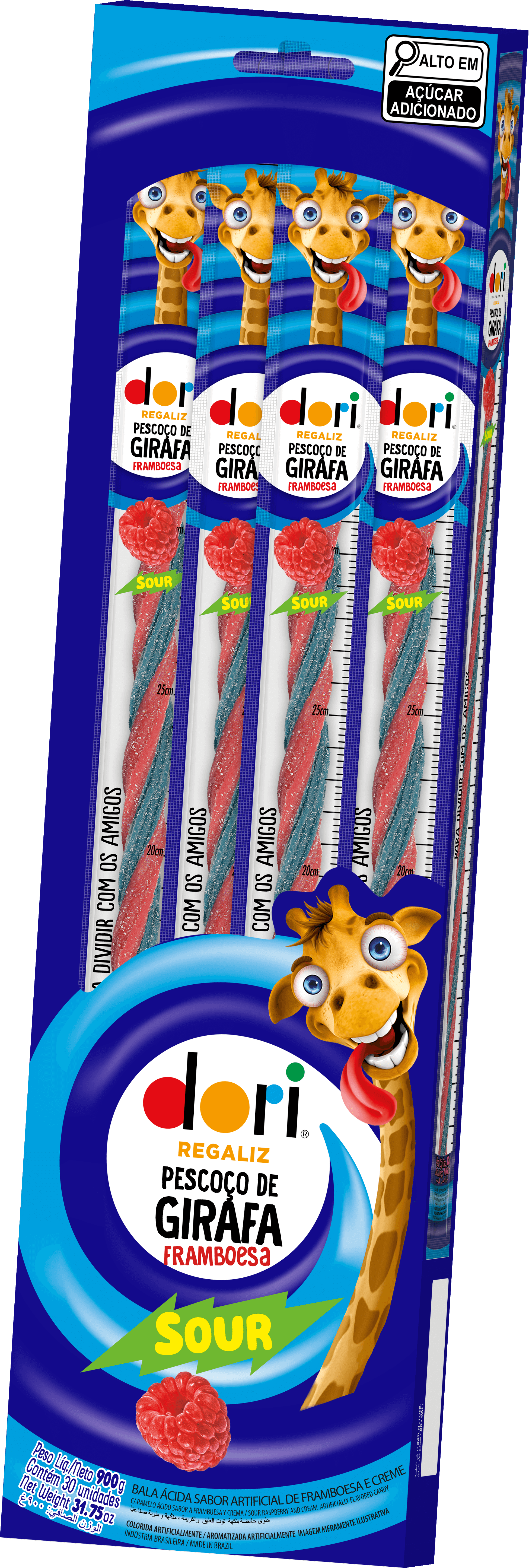 Pescoço de Girafa Framboesa 2 Pescoço de Girafa Framboesa - Imagem 2