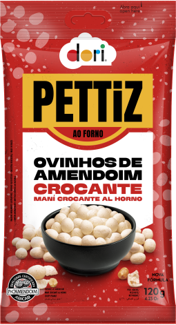 Pettiz Ovinhos de Amendoim 120g