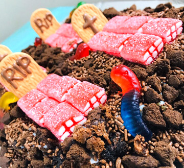 Brownie Cemitério