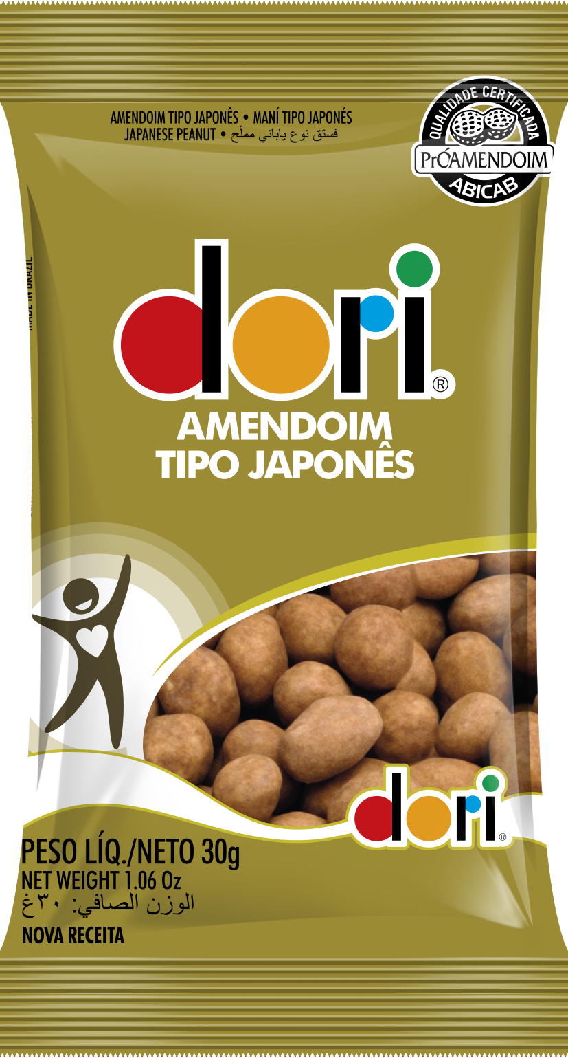 Amendoim Dori Japonês 30g 1 Amendoim Dori Japonês 30g