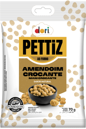 Pettiz Amendoim Crocante Natural 70g