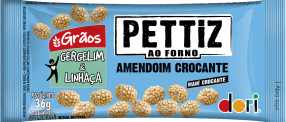 Pettiz Amendoim Crocante Quinoa Mix e Amaranto 36g