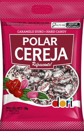 Bala Polar Cereja 100g