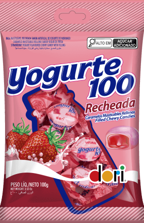 Bala Yogurte100 Recheada 600g