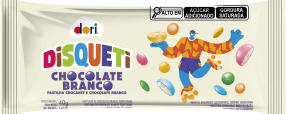 Disqueti Chocolate Branco 40g