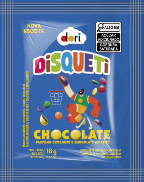 Disqueti Chocolate ao Leite 18g