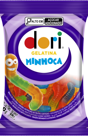 Dori Gelatina Minhoca 13g
