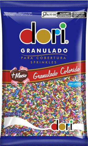 Dori Granulado Colorido 1kg