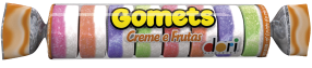 Goma Tubo Creme Frutas 32g