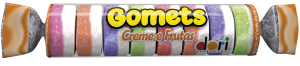 Gomets Goma Tubo Creme e Frutas 32g Unidade