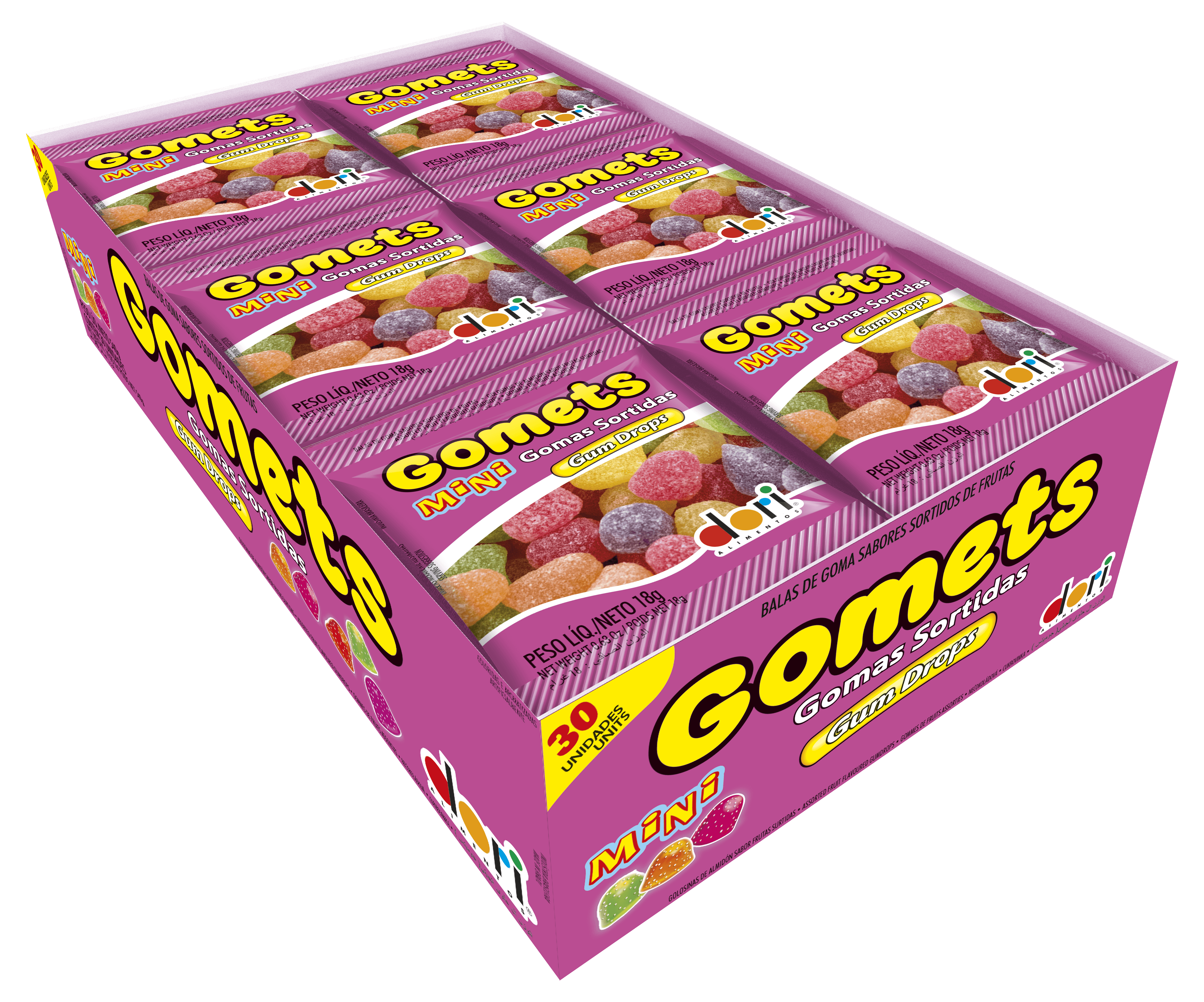 Mini Goma Sino 18g 2 Mini Goma Sino 18g - Imagem 2