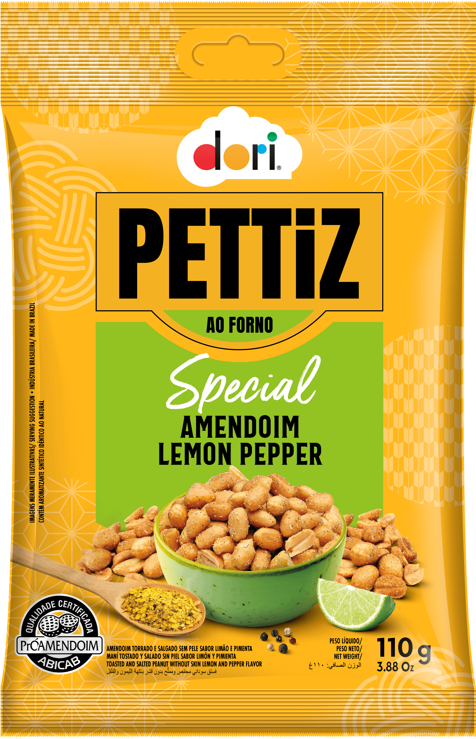 Pettiz Special Lemon Pepper 110g 1 Pettiz Special Lemon Pepper 110g