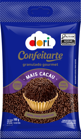 Dori Confeitarte Granulado Gourmet Mais Cacau 100g
