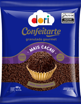 Dori Confeitarte Granulado Gourmet Mais Cacau 400g